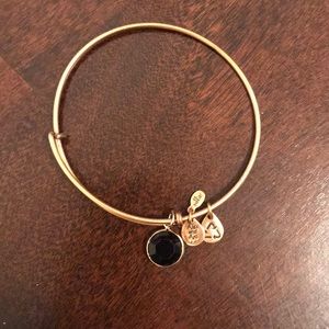 Alex and Ani with black gem